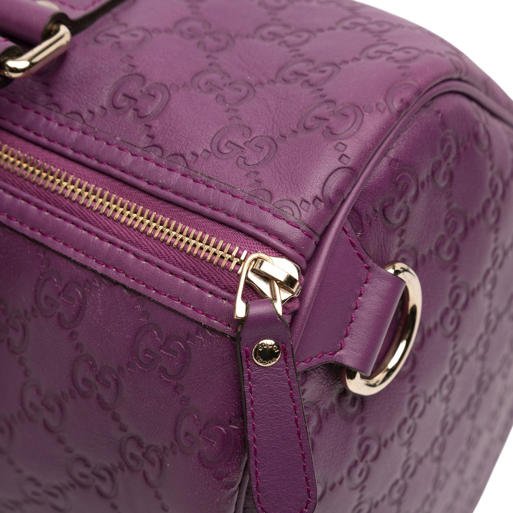 Pre-Loved Gucci Medium Guccissima Joy Boston Bag - Picture 8 of 11